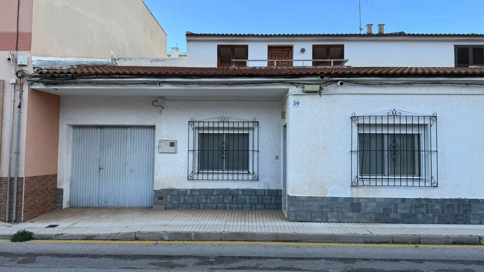 Exterior view of Houses for sale in Pilar de la Horadada  with Private garden