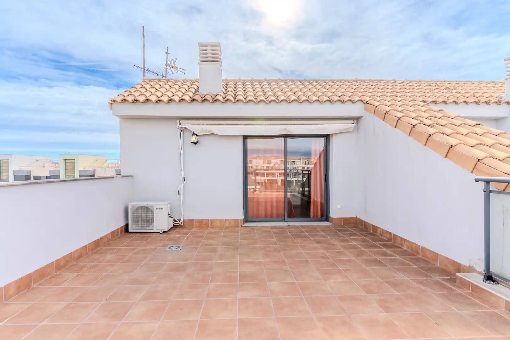 Terrace of Duplexes for sale in San Jorge / Sant Jordi  with Air Conditioner, Heating and Terrace