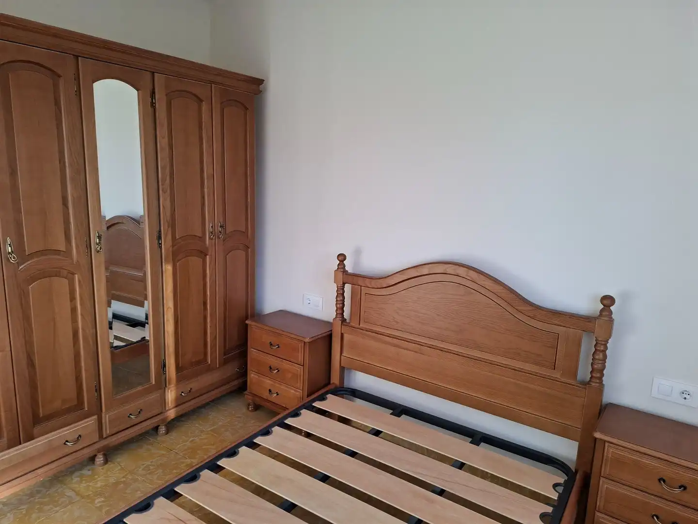 Bedroom of Detached homes for rent in O Carballiño    with Air Conditioner, Heating and Private garden