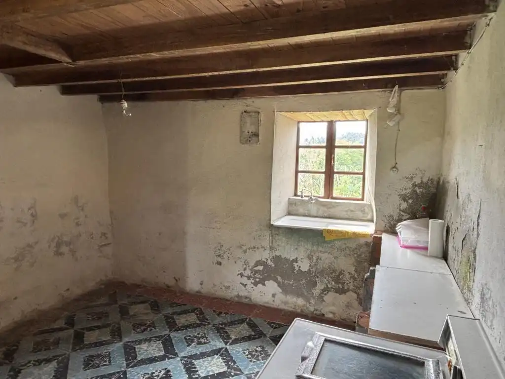 Cuina de Casa o xalet en venda en Ortigueira amb Jardí privat i Balcó