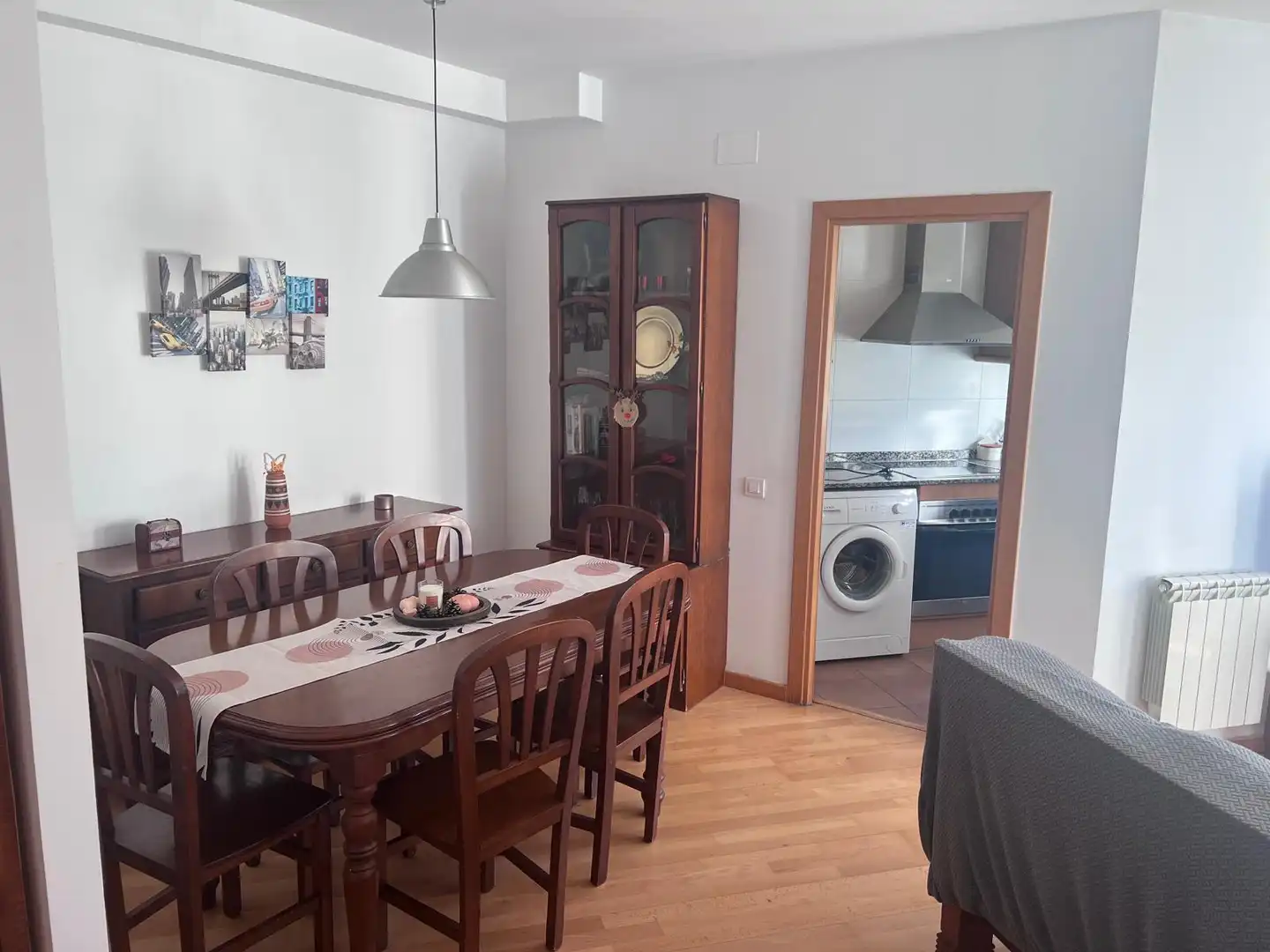 Esszimmer von Wohnung zum Verkauf in El Pont de Suert mit Heizung, Möbliert und Ofen