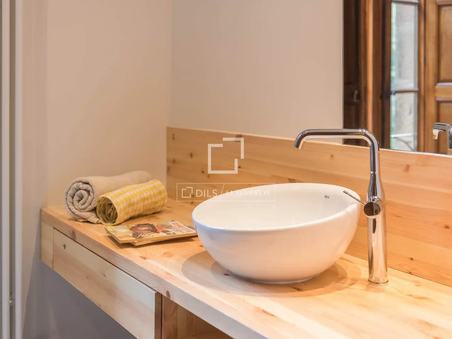 Baño de Finca rústica en venta en Sant Hilari Sacalm con Aire acondicionado, Calefacción y Jardín privado