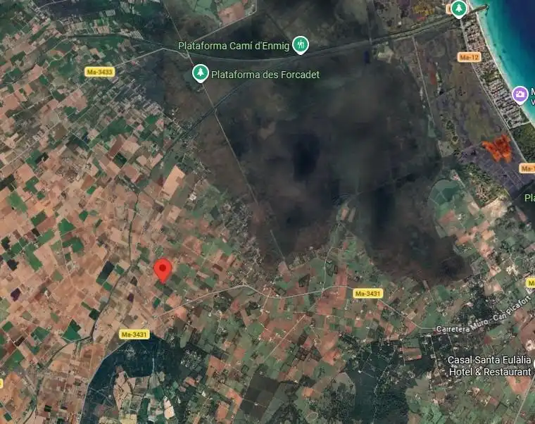 Finca rústica de alquiler en Muro con Piscina