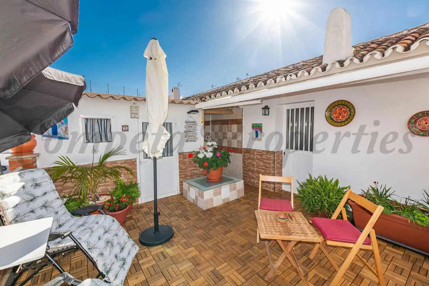 Terraza de Casa adosada en venta en Nerja con Aire acondicionado, Terraza y Amueblado