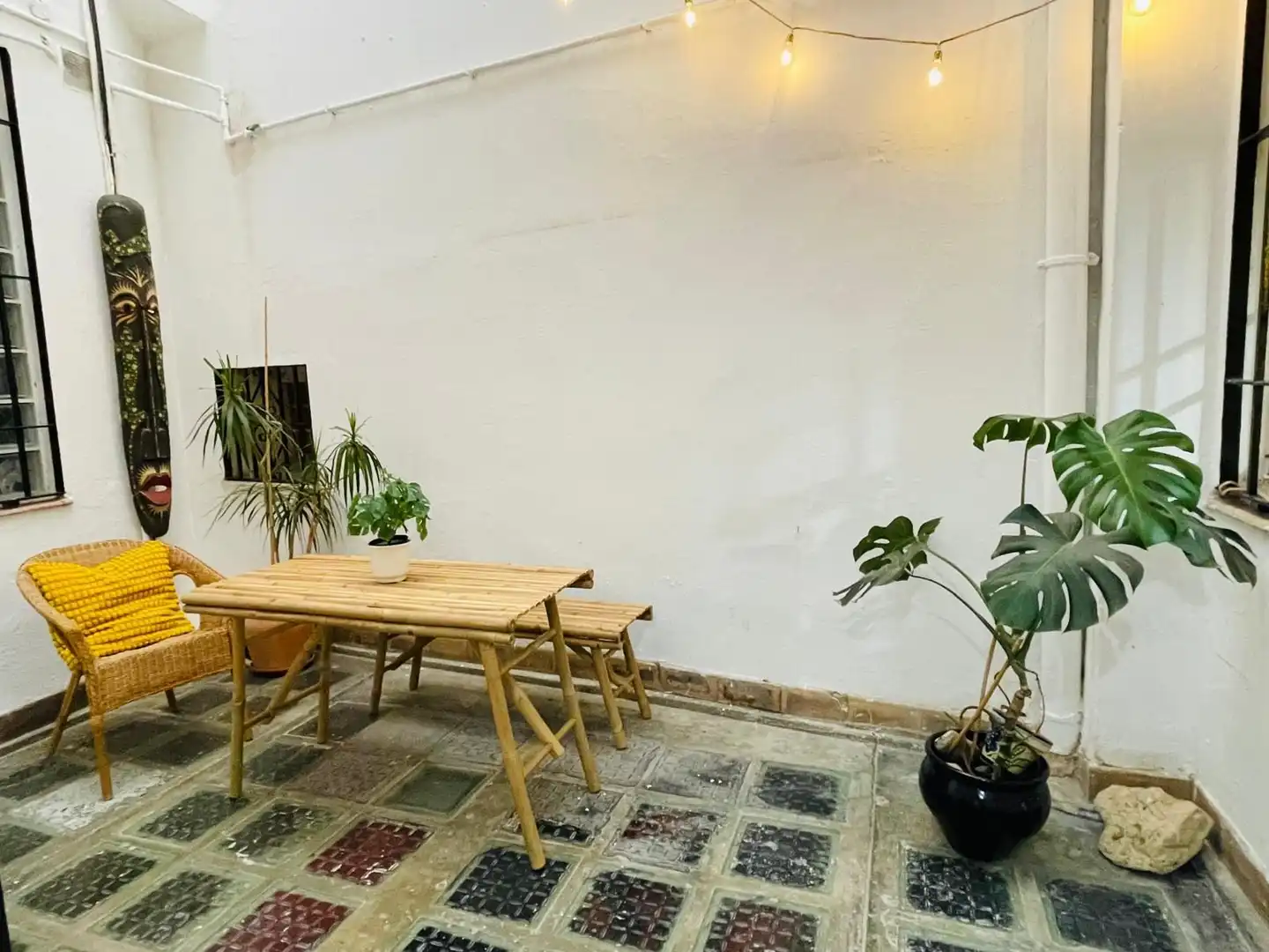 Terrasse von Wohnungen zur Miete in Málaga mit Möbliert