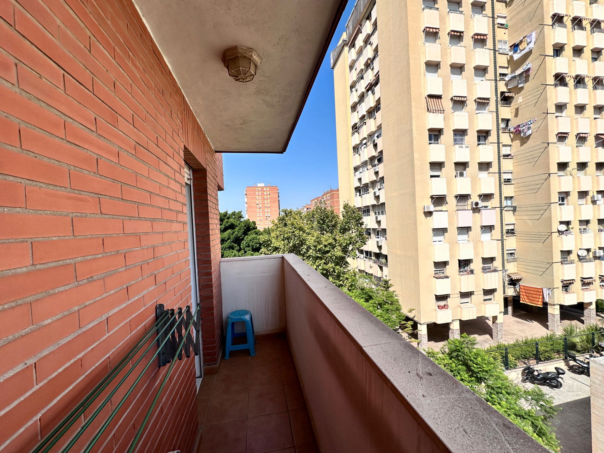 Balcony of Flat for sale in Málaga Capital  with Air Conditioner and Furnished