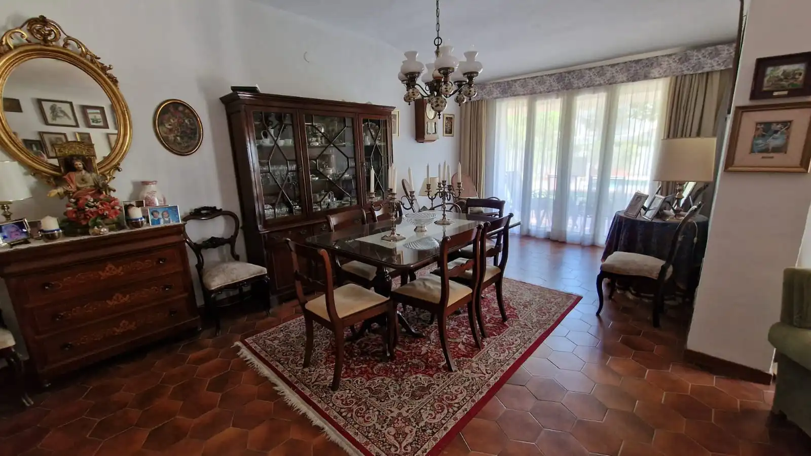 Dining room of Detached homes for sale in El Puerto de Santa María  with Air Conditioner, Private garden and Storage room