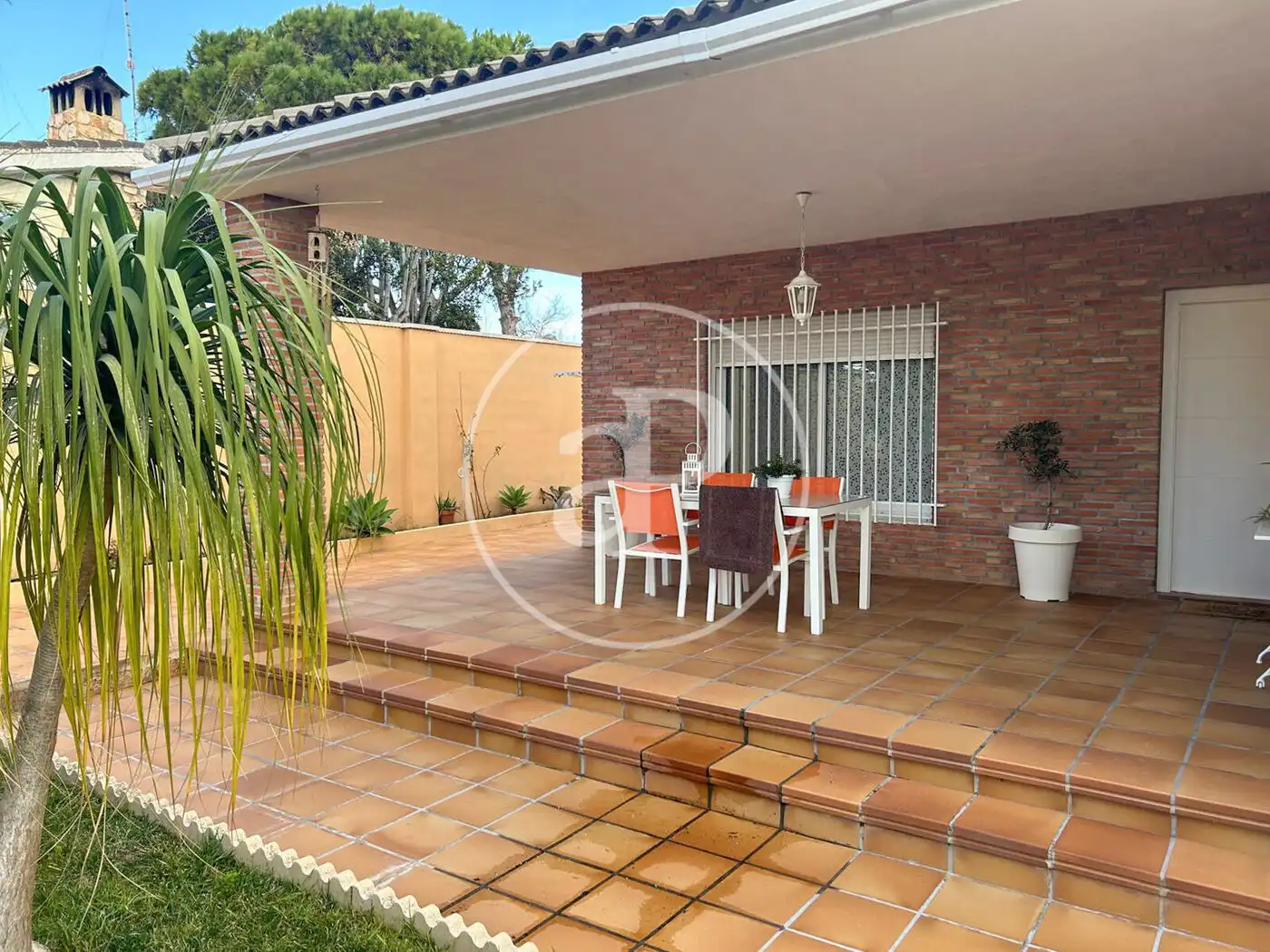Terraza de Casa o chalet en venta en Montserrat con Aire acondicionado, Calefacción y Jardín privado