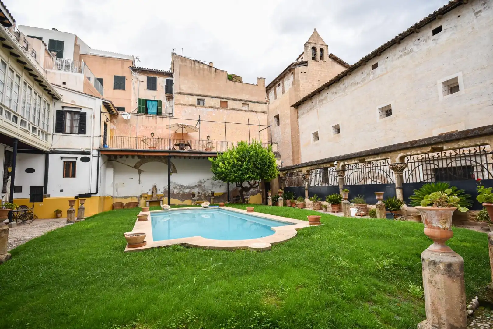 Jardín de Piso de alquiler en  Palma de Mallorca con Aire acondicionado, Jardín privado y Trastero