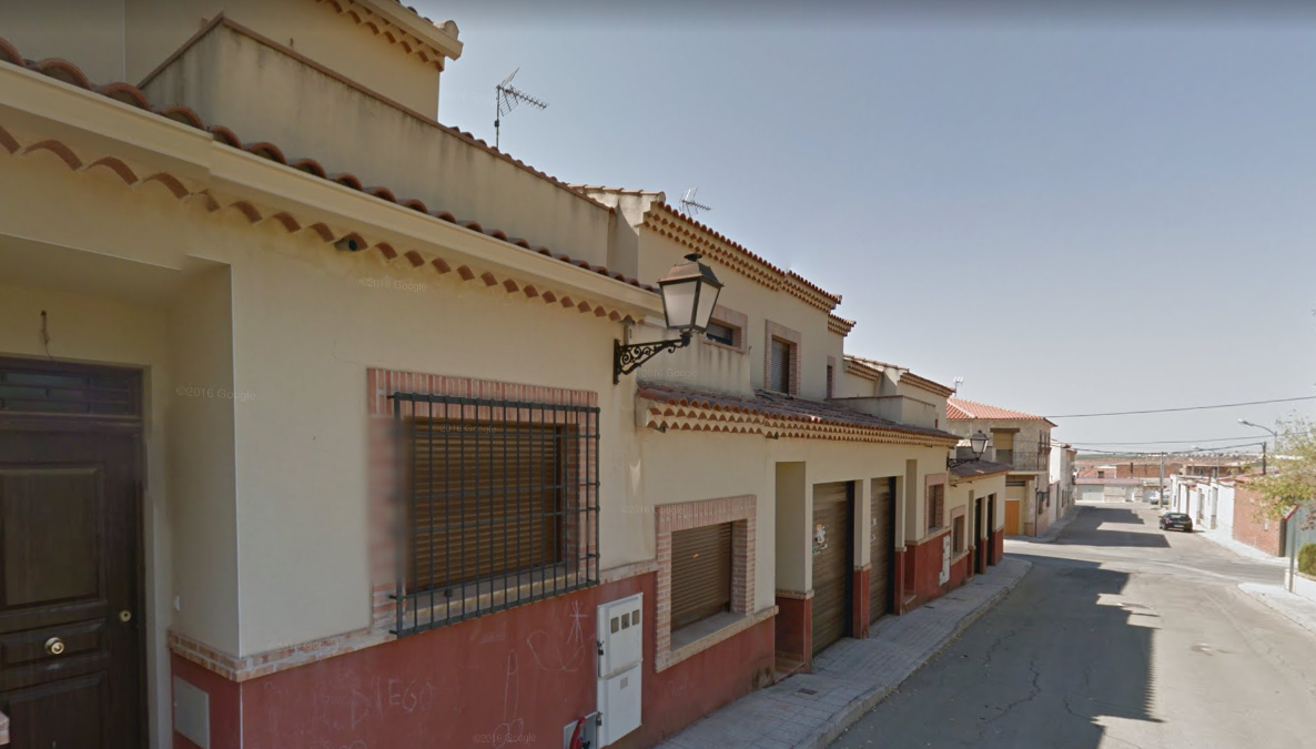 Exterior view of Single-family semi-detached for sale in Mota del Cuervo