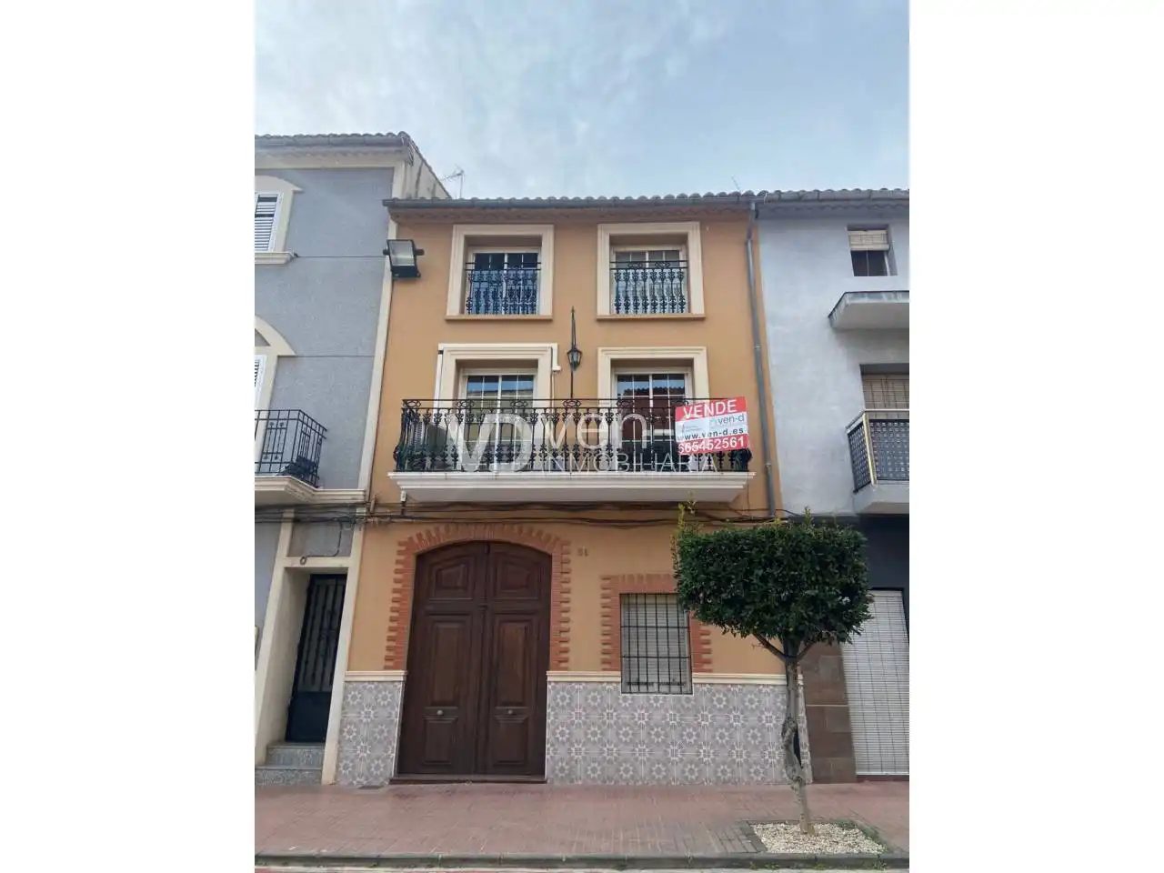 Vista exterior de Casa o chalet en venta en Anna con Aire acondicionado y Terraza