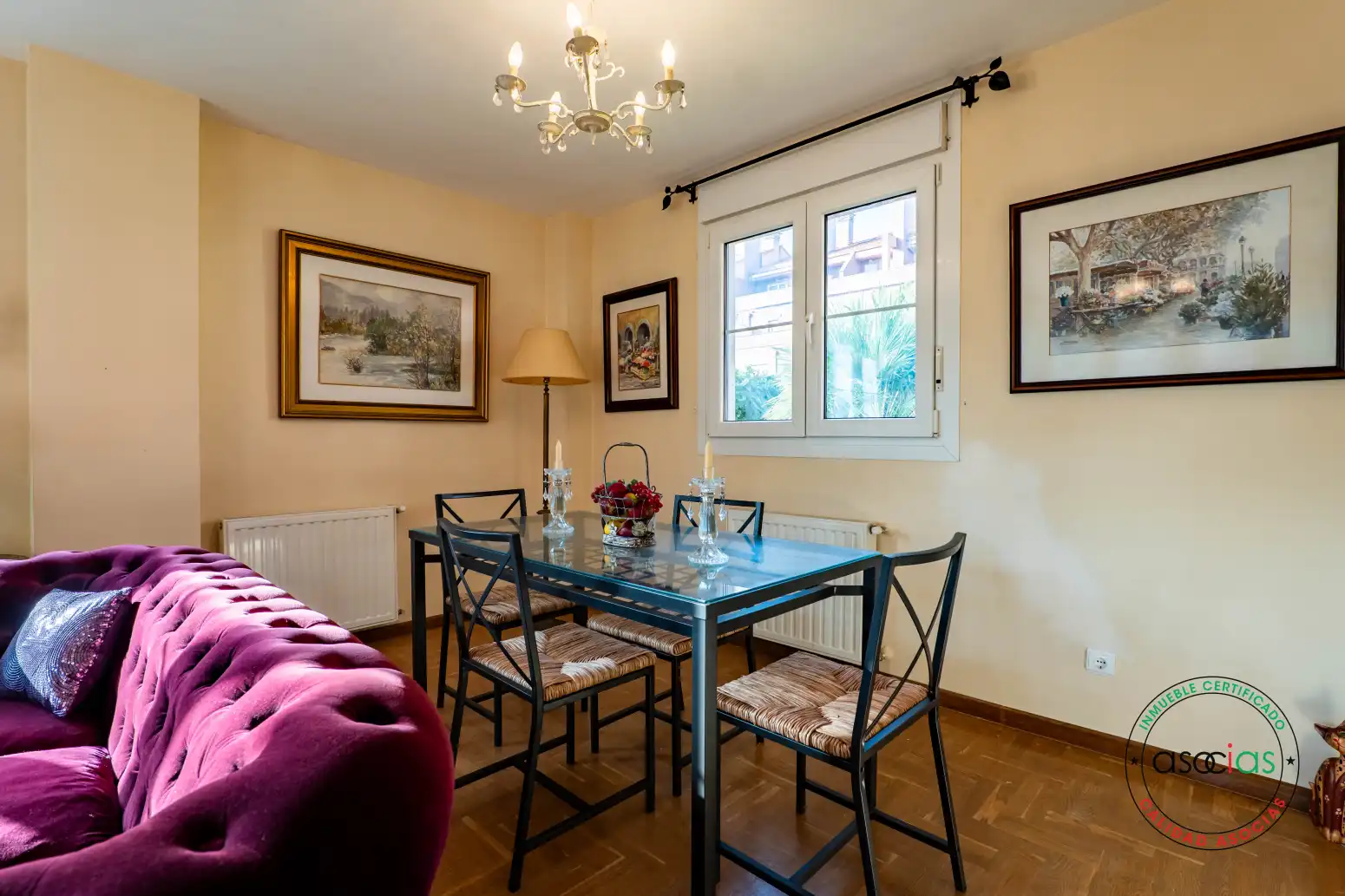 Comedor de Casa adosada en venta en Gozón con Calefacción, Jardín privado y Parquet