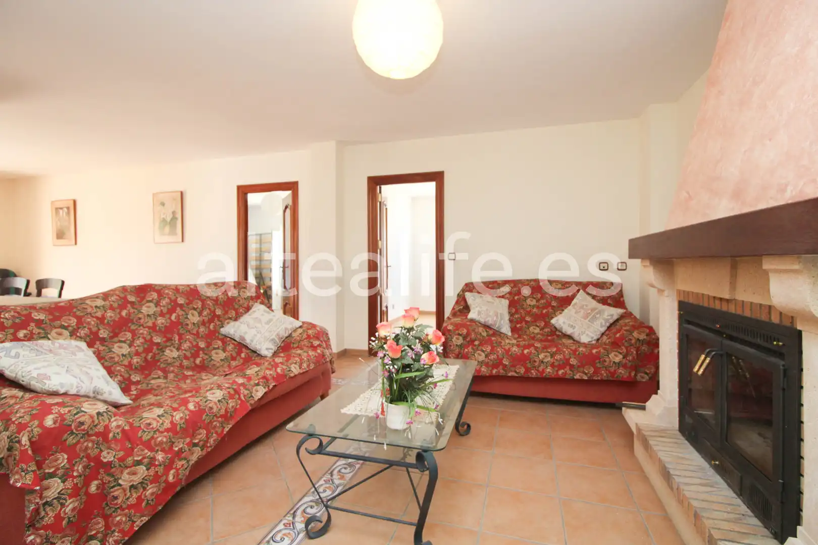 Wohnzimmer von Haus oder Chalet zum Verkauf in La Nucia mit Privatgarten, Terrasse und Abstellraum