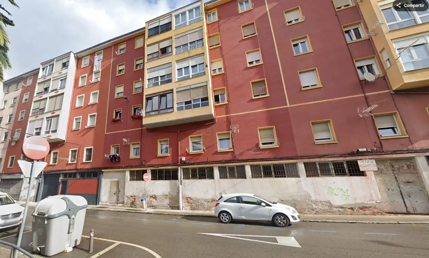 Vista exterior de Piso en venta en Santander con Calefacción y Amueblado