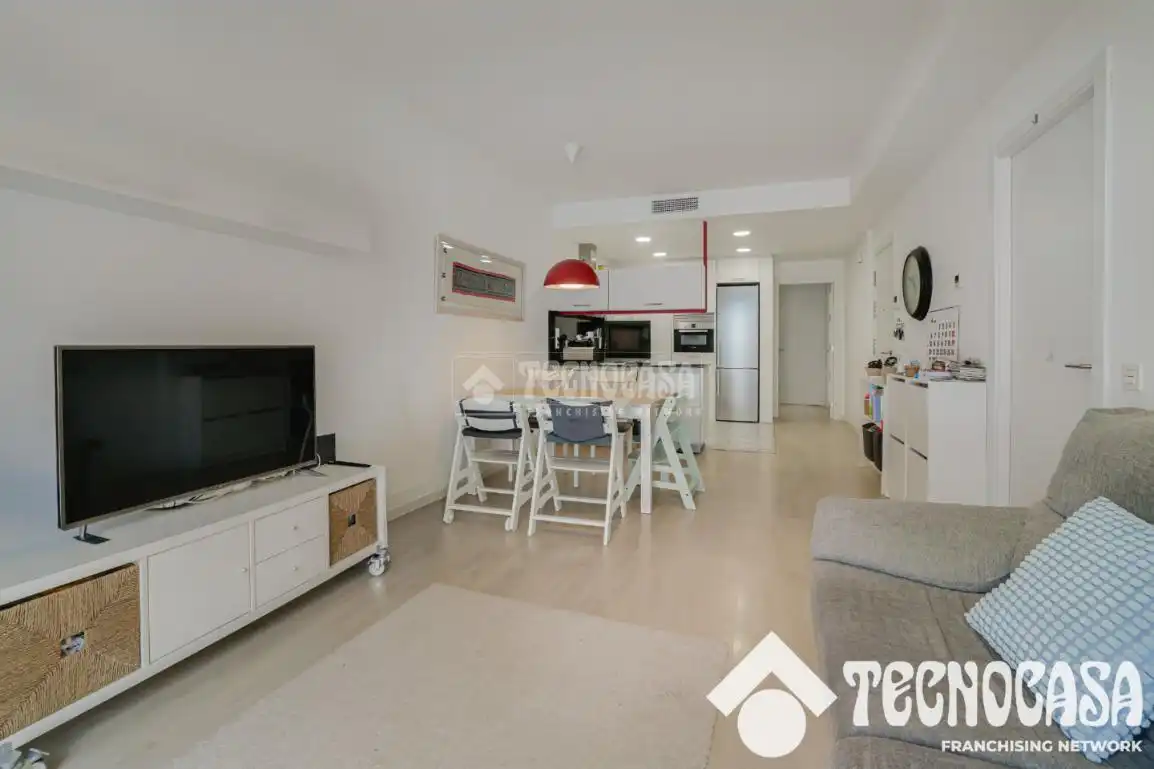 Sala de estar de Piso en venta en Barcelona con Aire acondicionado, Calefacción y Terraza