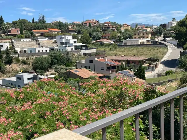 Exterior view of Detached homes for sale in Viladecavalls  with Heating, Private garden and Terrace