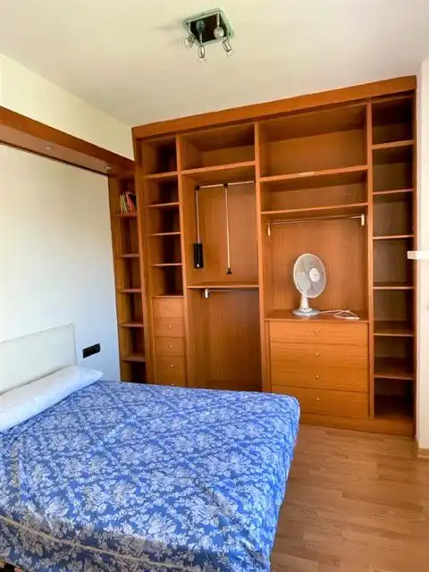 Bedroom of Flat for rent in Castelldefels  with Heating, Parquet flooring and Balcony