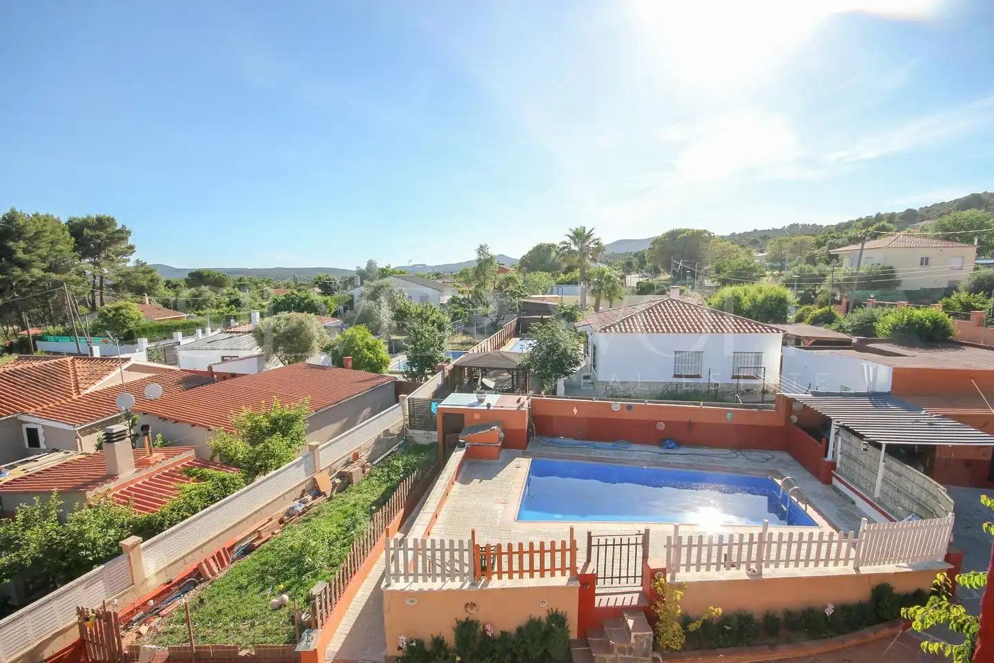 Vista exterior de Casa o xalet en venda en Pontons amb Jardí privat, Terrassa i Traster