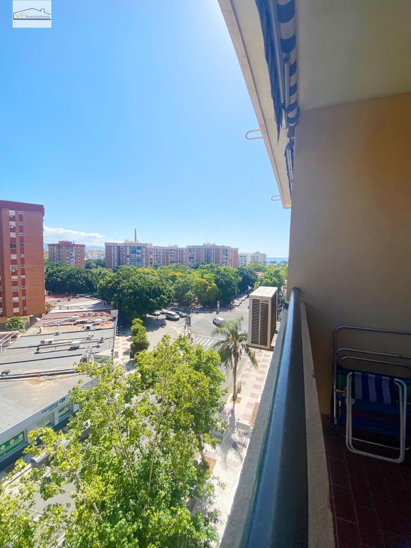 Vista exterior de Pis en venda en Málaga Capital amb Aire condicionat i Terrassa