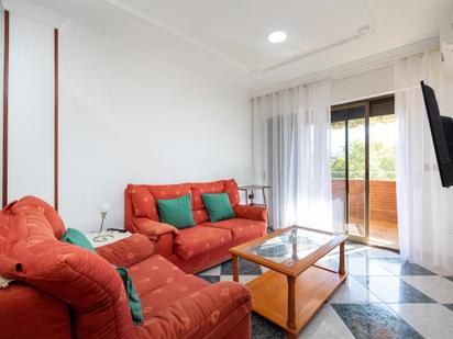 Living room of Flat to rent in  Granada Capital  with Air Conditioner and Terrace