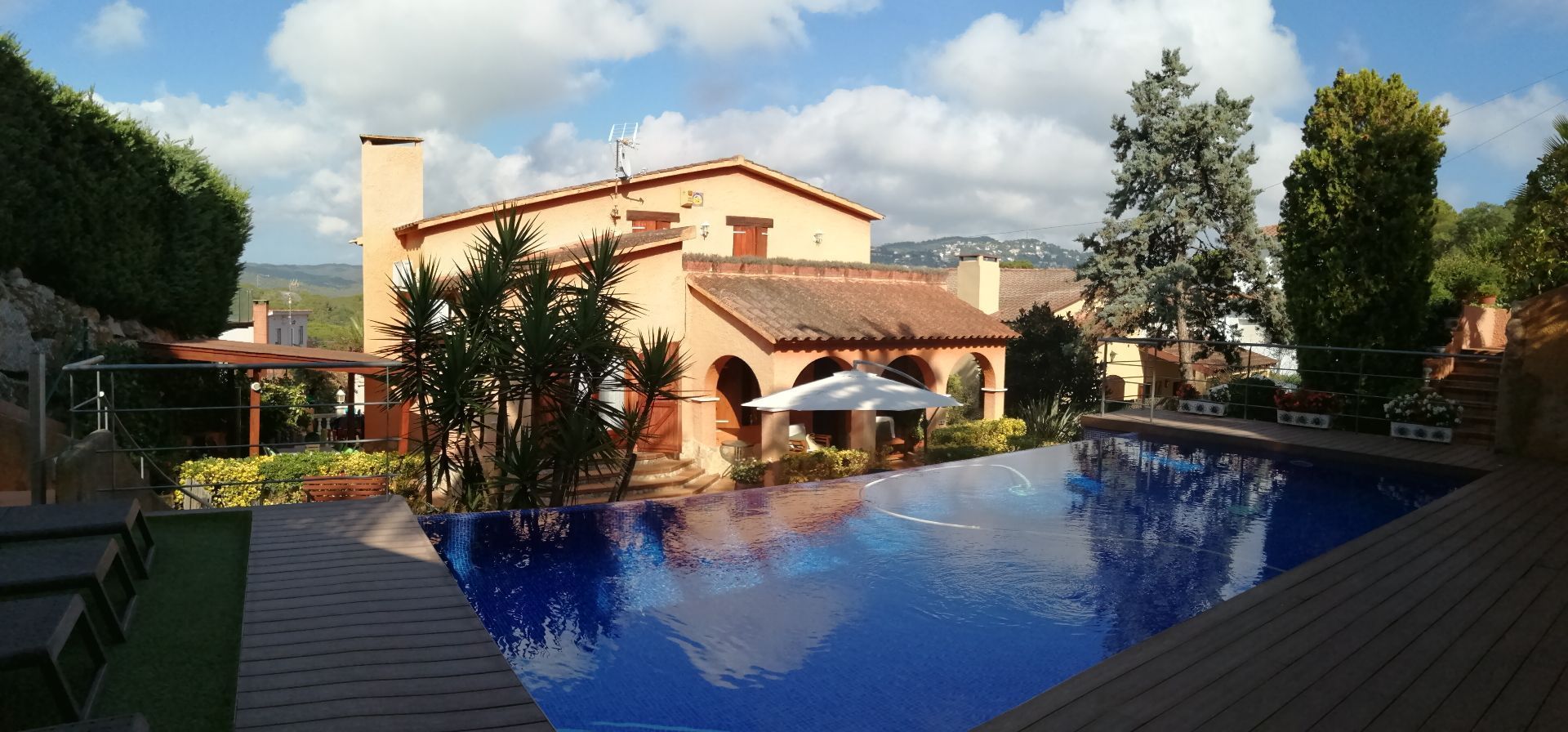 Piscina de Casa o xalet en venda en Lloret de Mar amb Aire condicionat, Jardí privat i Terrassa