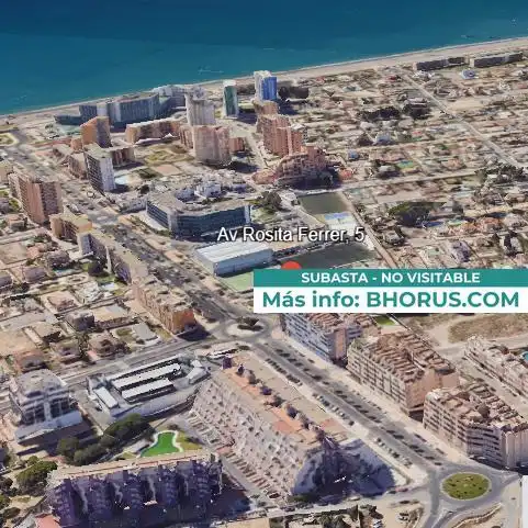 Vista exterior de Piso en venta en Roquetas de Mar