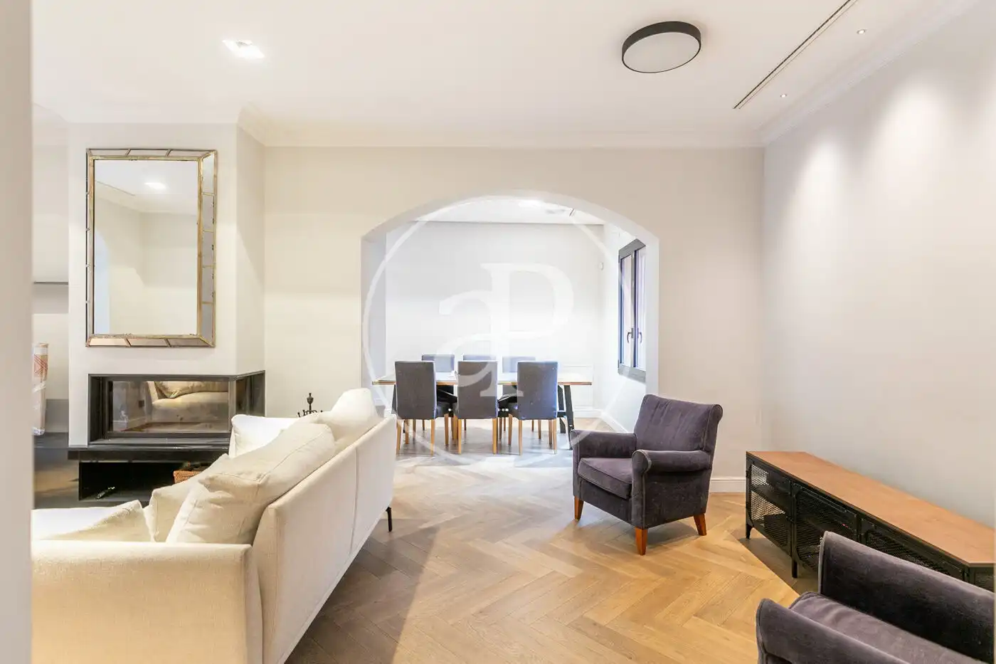 Wohnzimmer von Wohnung zur Miete in Sarrià - Sant Gervasi