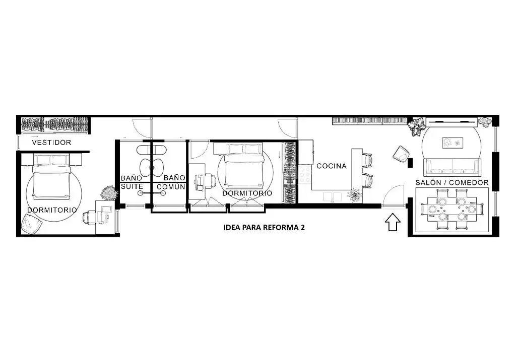 Piso en venta en Madrid con Aire acondicionado, Calefacción y Balcón