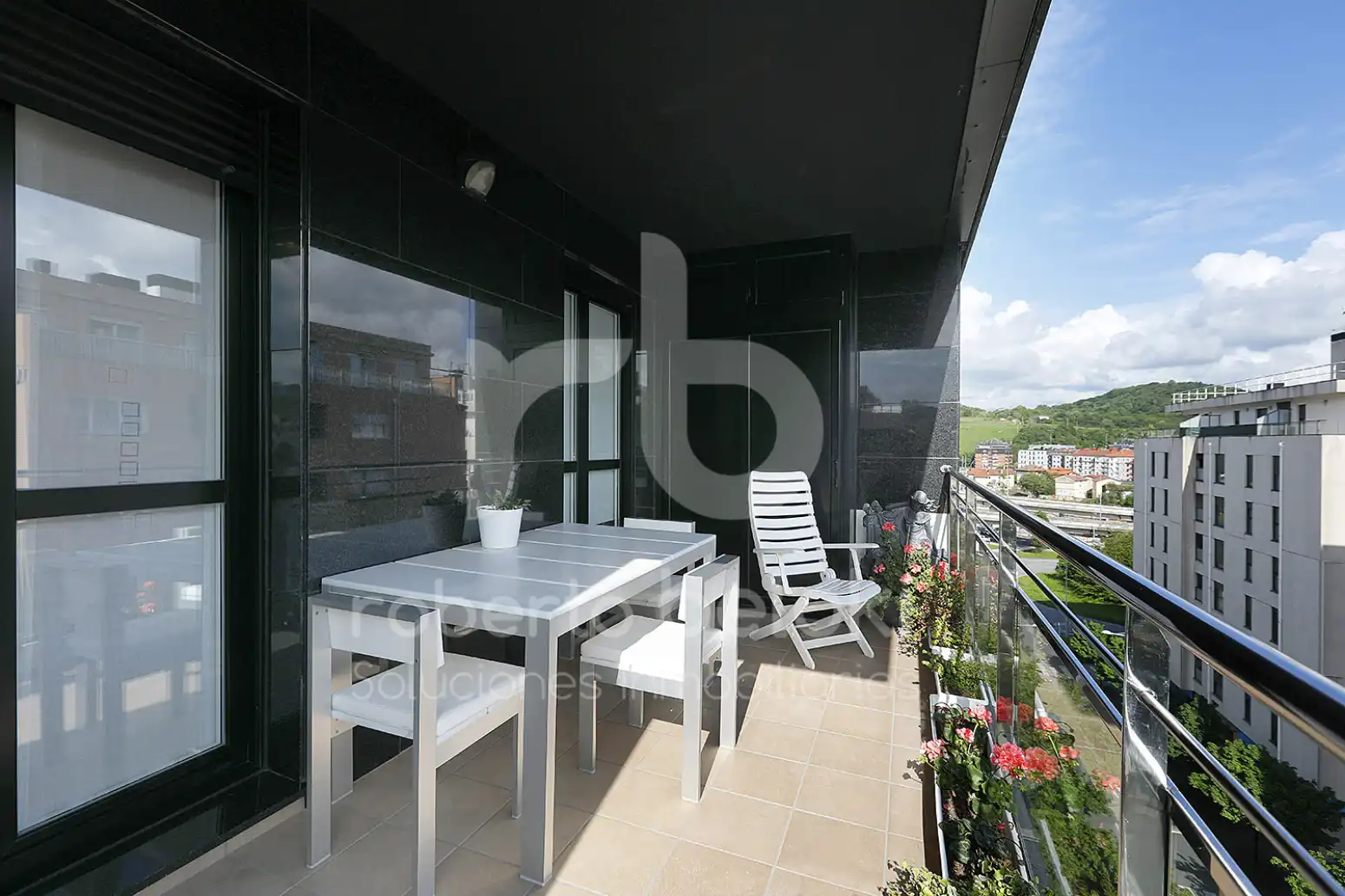 Terraza de Piso en venta en Donostia - San Sebastián  con Calefacción, Terraza y Balcón