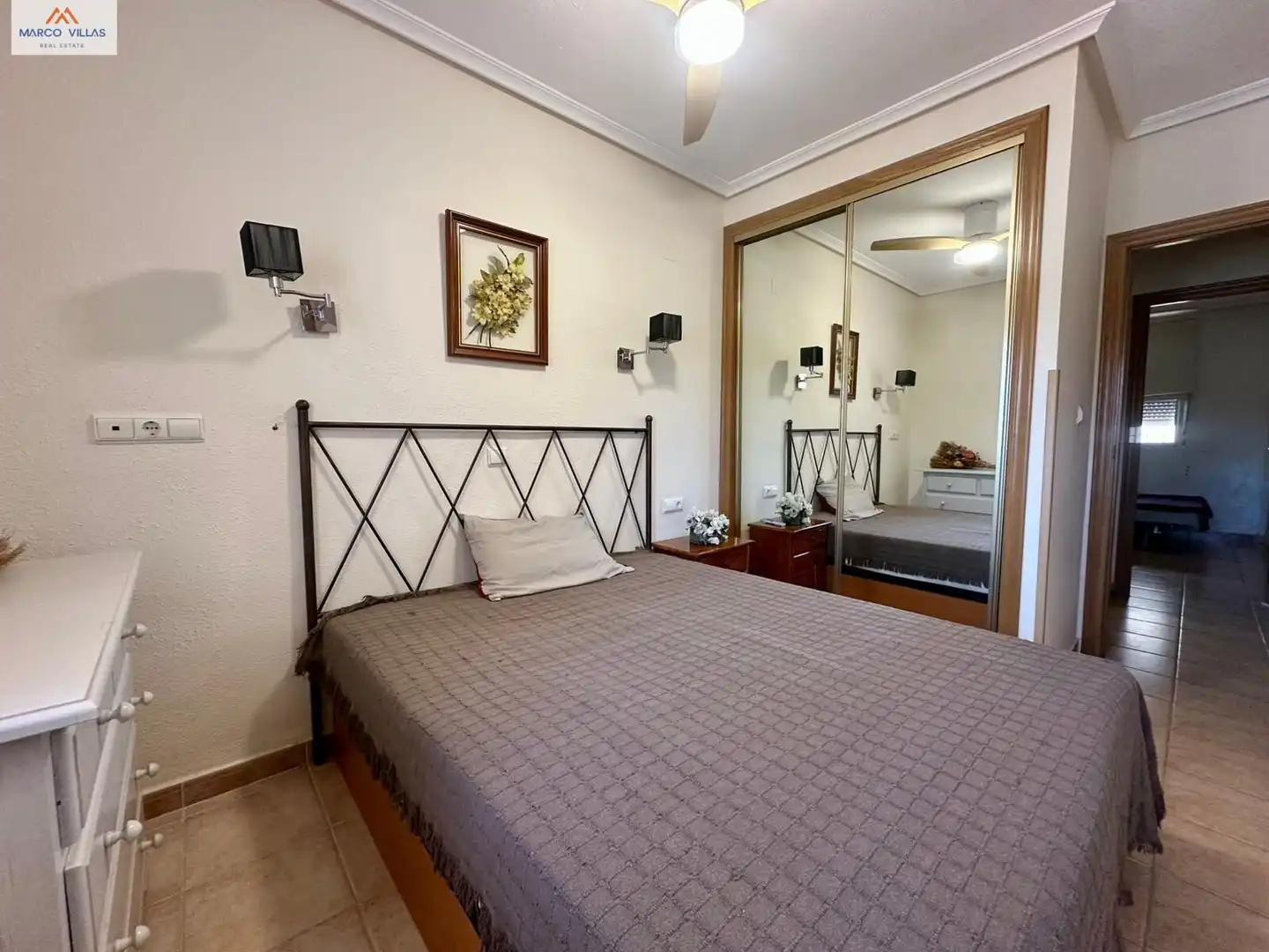 Bedroom of Houses for sale in Guardamar del Segura  with Air Conditioner, Terrace and Furnished