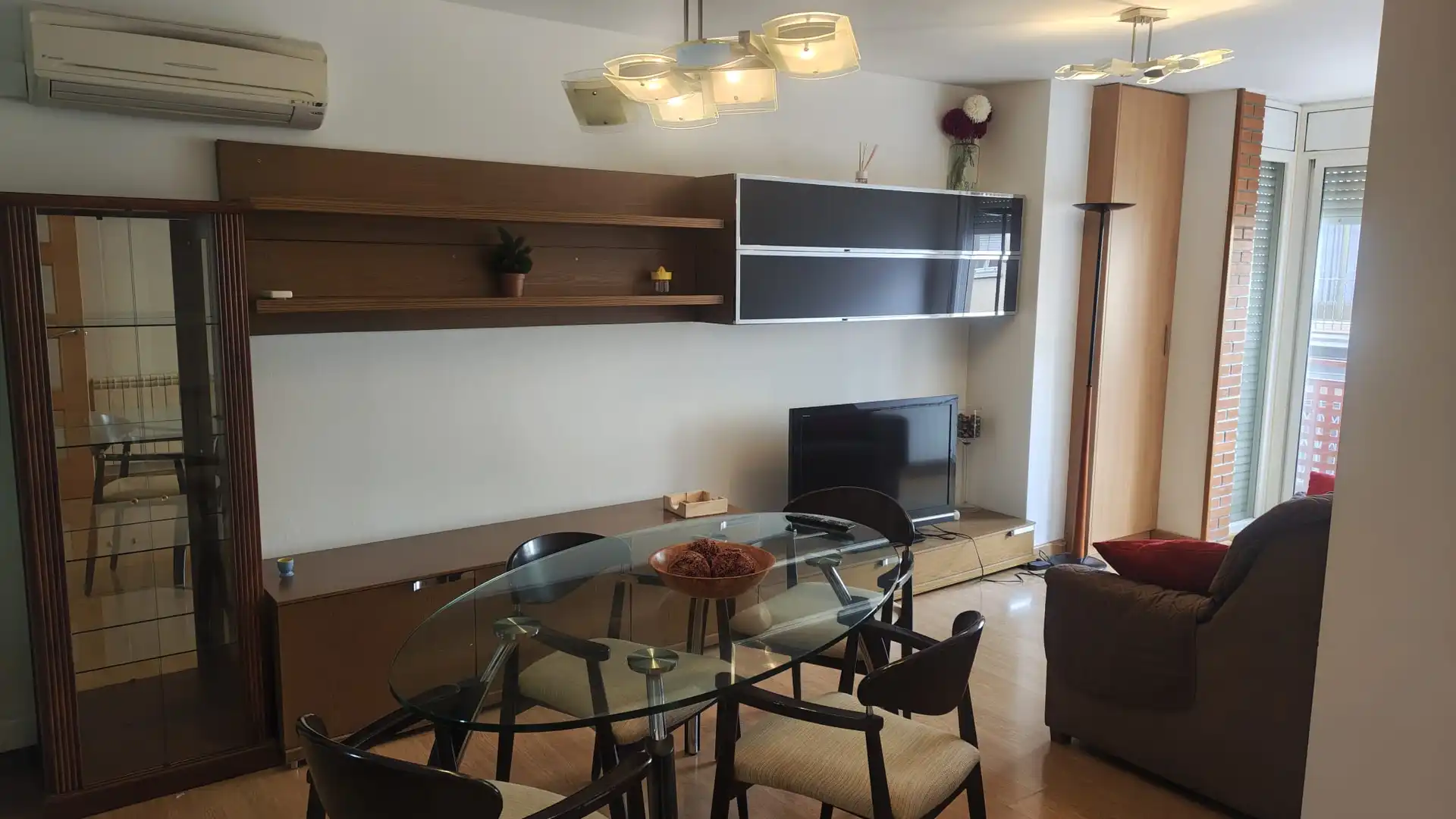 Sala de estar de Piso en venta en  Lleida Capital con Calefacción y Amueblado