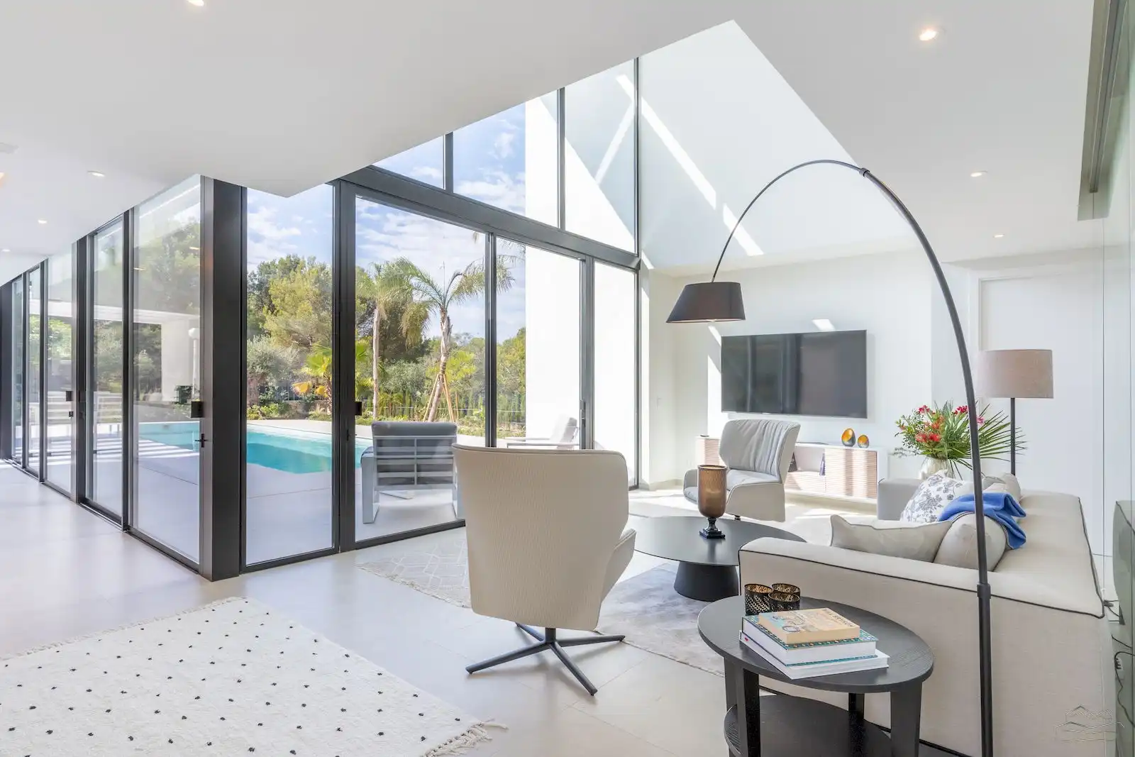 Living room of Houses for sale in Jávea / Xàbia  with Air Conditioner, Heating and Private garden