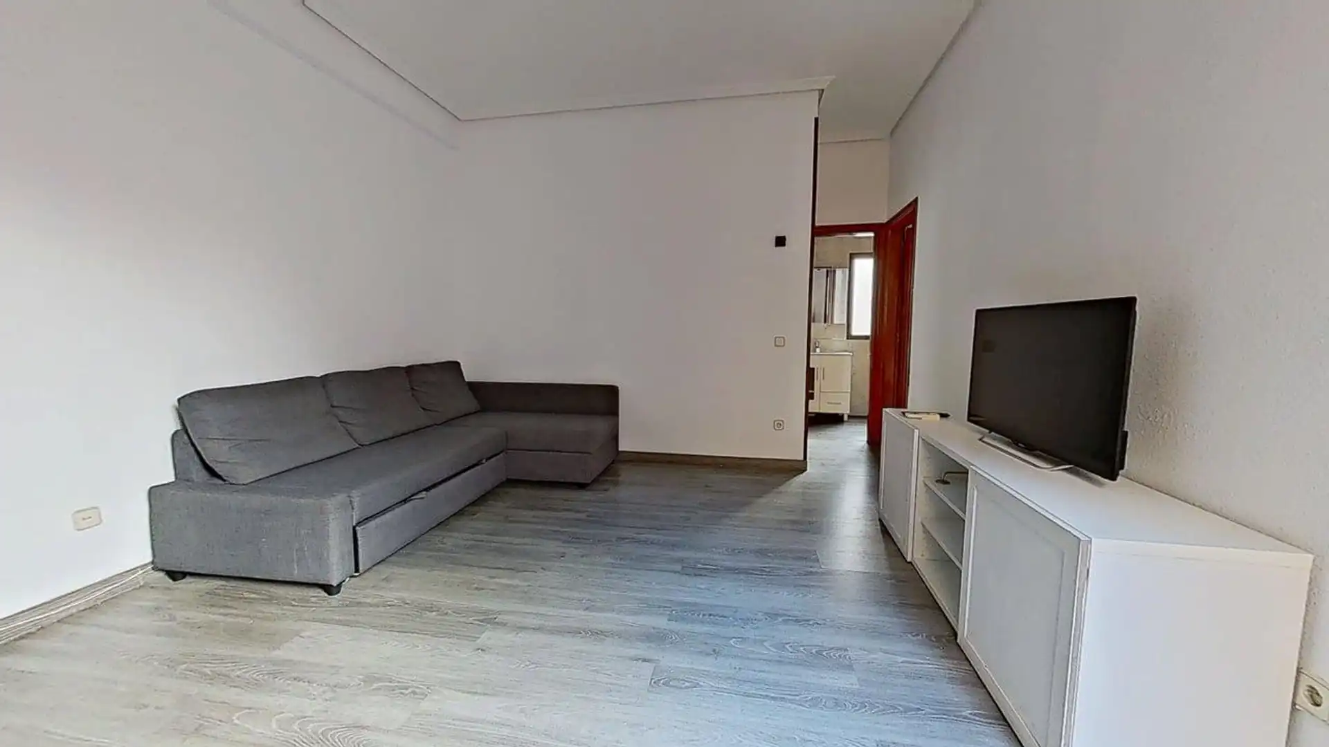 Sala de estar de Apartamento de alquiler en  Madrid Capital con Aire acondicionado