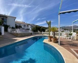 Exterior view of House or chalet for sale in Nerja  with Air Conditioner, Heating and Private garden