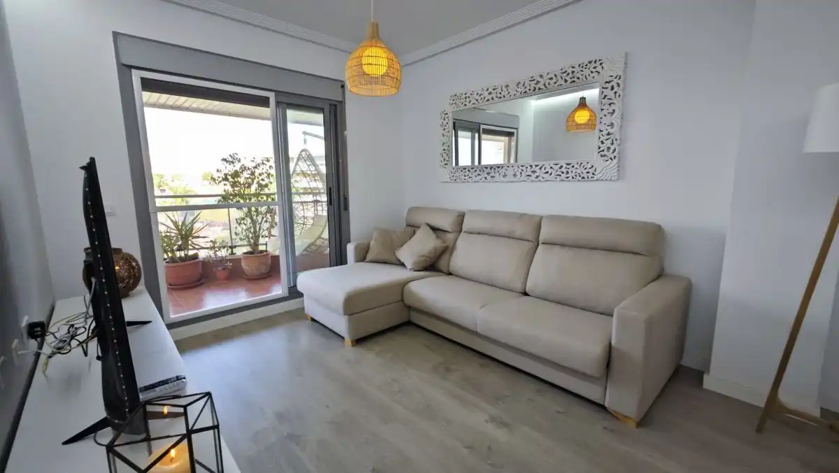 Living room of Apartments for rent in Elche / Elx  with Air Conditioner, Heating and Terrace