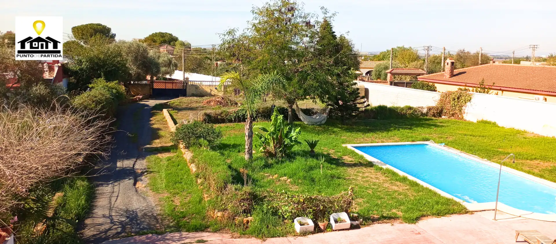 Jardín de Casa o chalet en venta en Carmona con Aire acondicionado, Jardín privado y Terraza