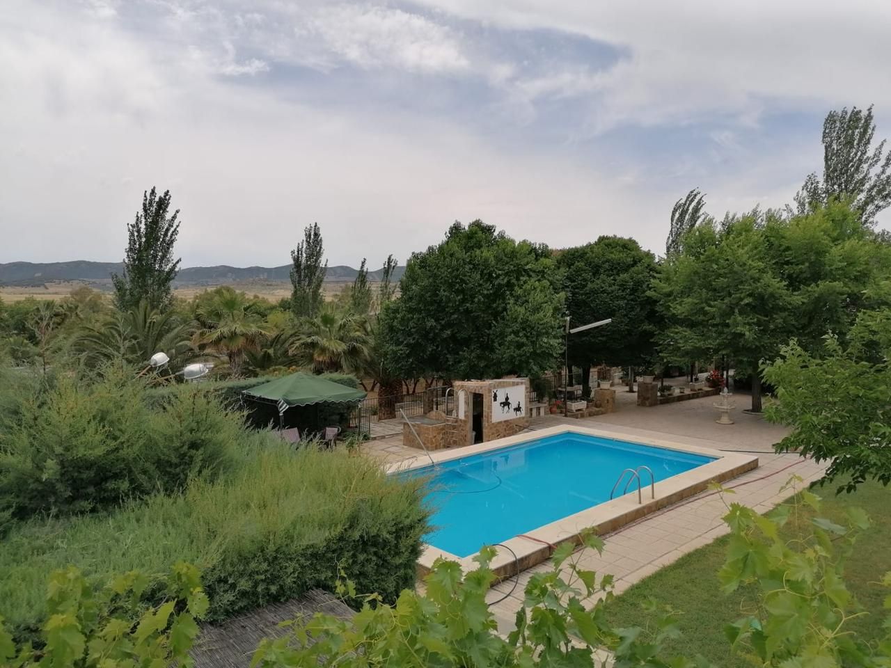 Swimming pool of House or chalet for sale in Brazatortas  with Private garden, Terrace and Swimming Pool