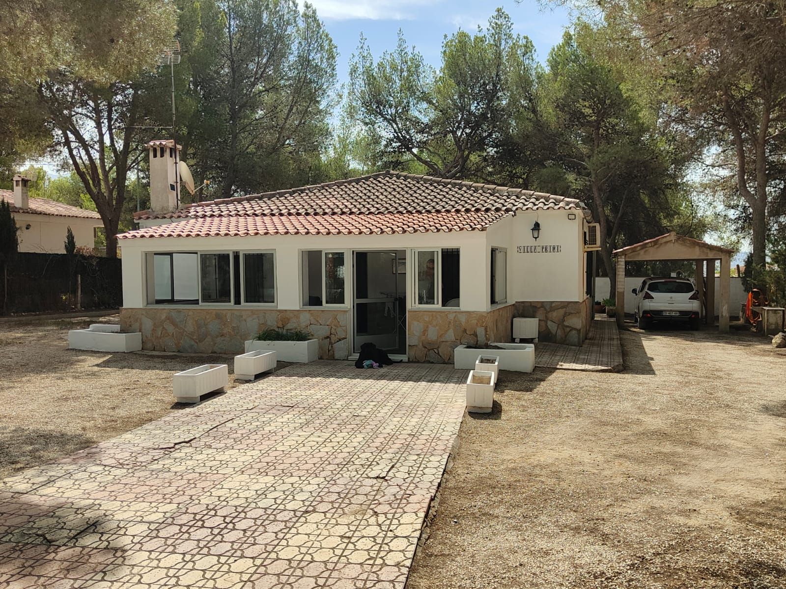 Exterior view of House or chalet for sale in Tibi  with Air Conditioner, Heating and Private garden