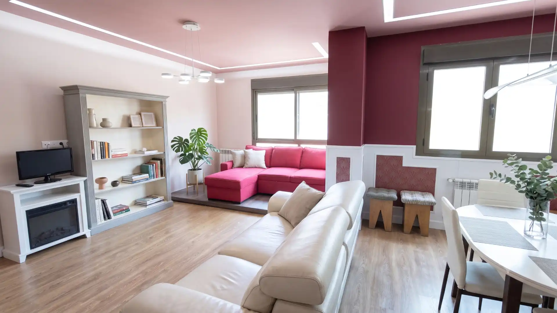 Sala de estar de Piso en venta en Rivas-Vaciamadrid con Aire acondicionado, Calefacción y Jardín privado