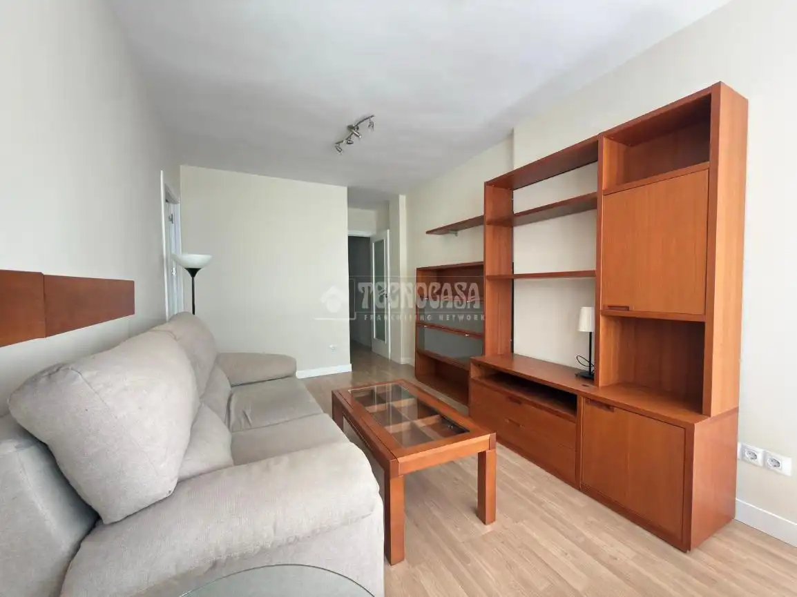 Sala de estar de Piso de alquiler en Madrid con Aire acondicionado, Calefacción y Terraza