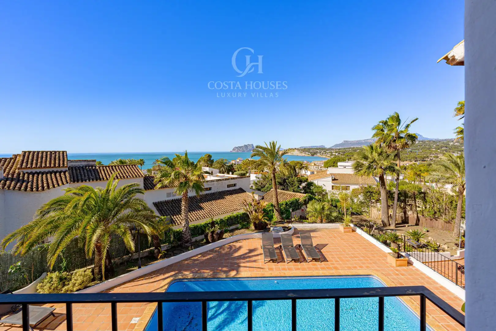 Vista exterior de Casa o chalet en venta en Moraira con Aire acondicionado, Calefacción y Jardín privado