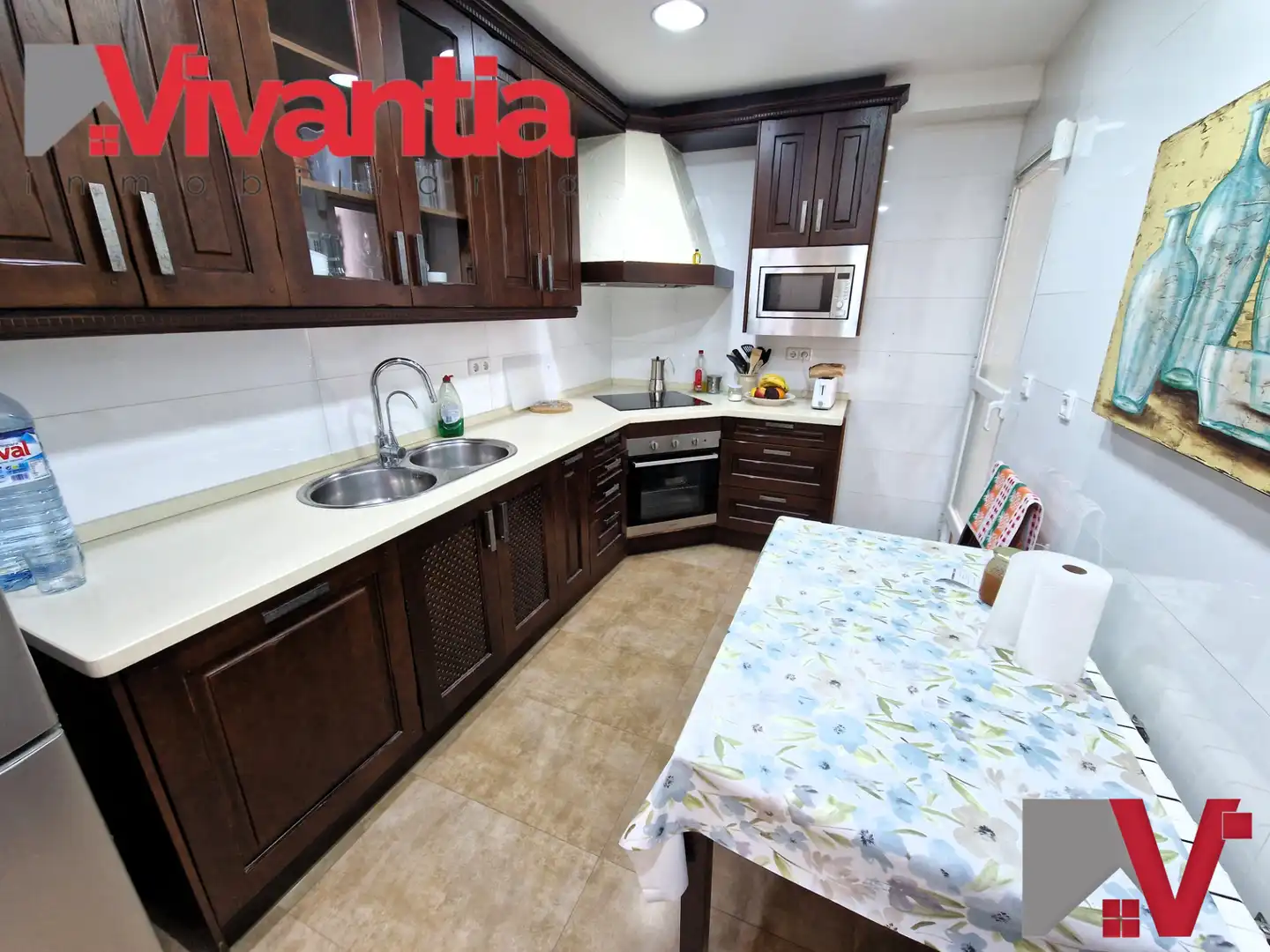 Kitchen of Flat for sale in Lorca  with Air Conditioner, Heating and Furnished