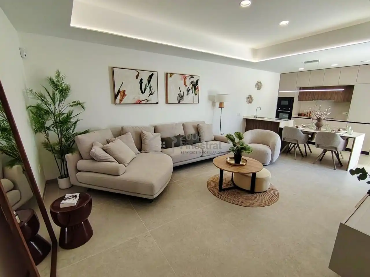 Sala de estar de Casa o chalet en venta en Torre-Pacheco con Aire acondicionado, Jardín privado y Terraza