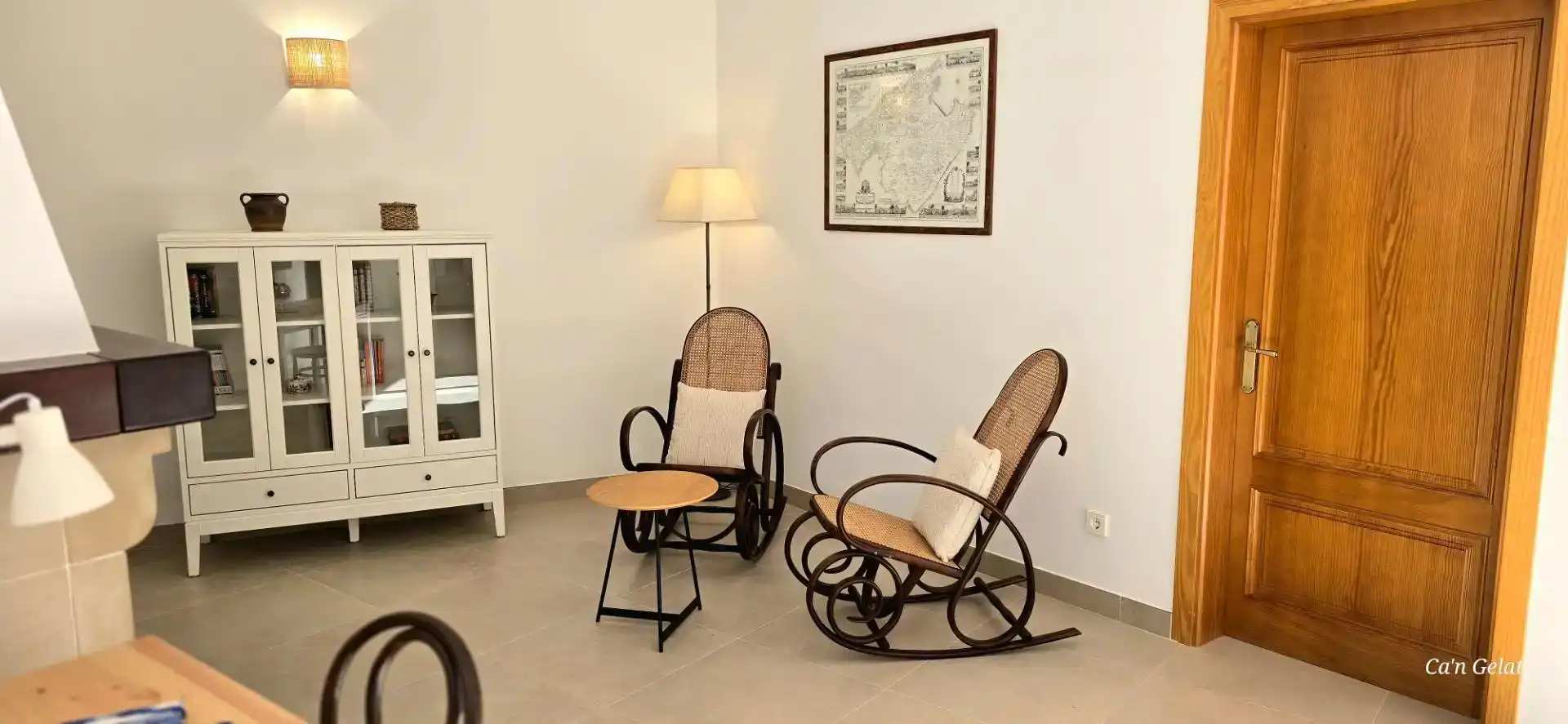 Living room of Detached homes for rent in Santa Eugènia  with Air Conditioner and Furnished