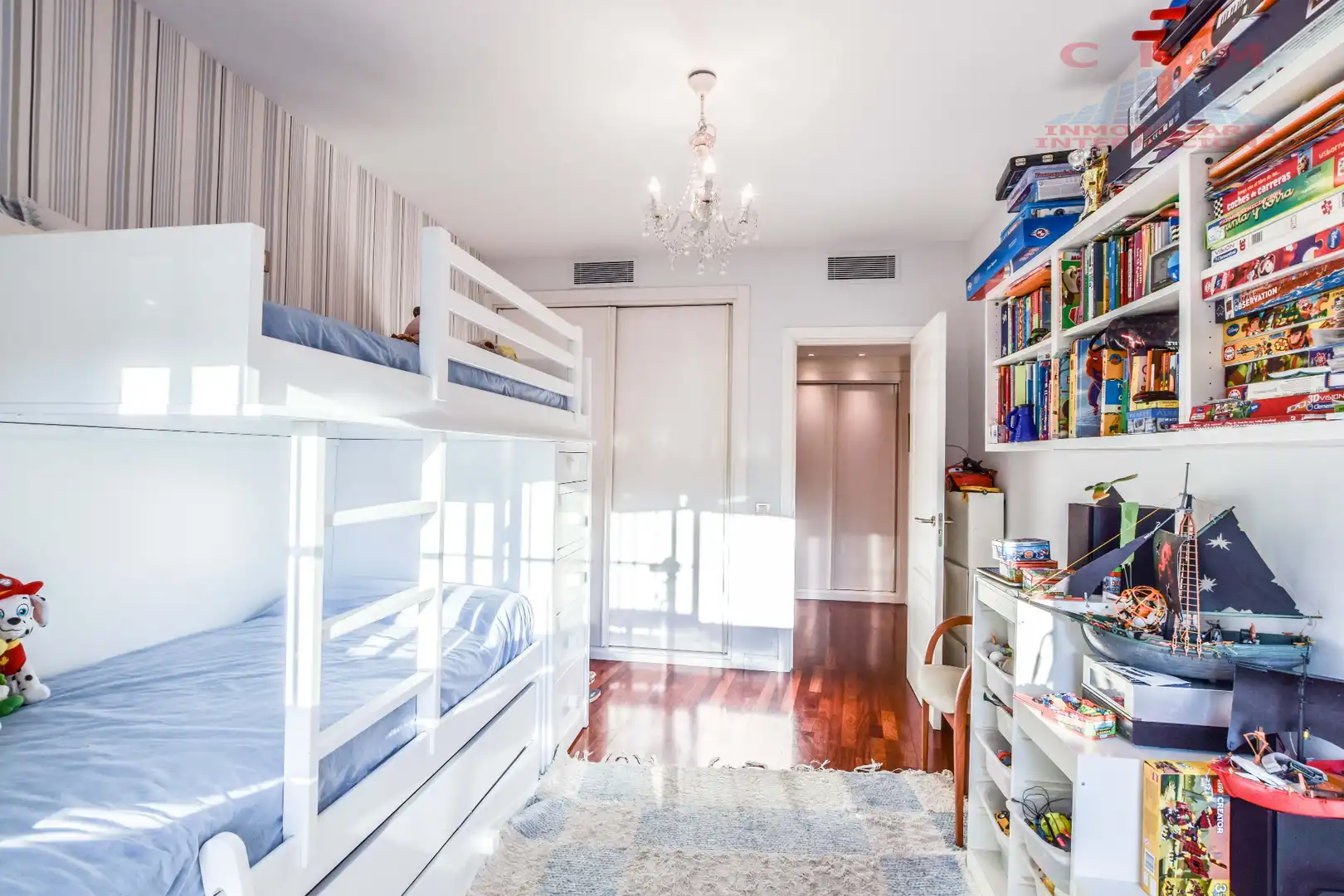 Habitación de Piso de alquiler en Madrid con Aire acondicionado, Calefacción y Parquet