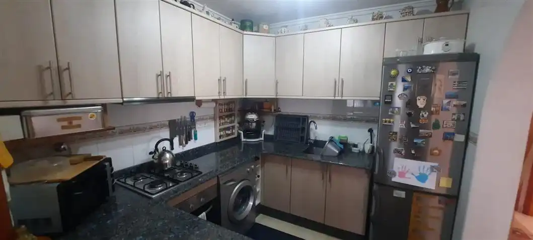 Cuina de Casa o xalet en venda en Mazarrón amb Aire condicionat, Calefacció i Jardí privat