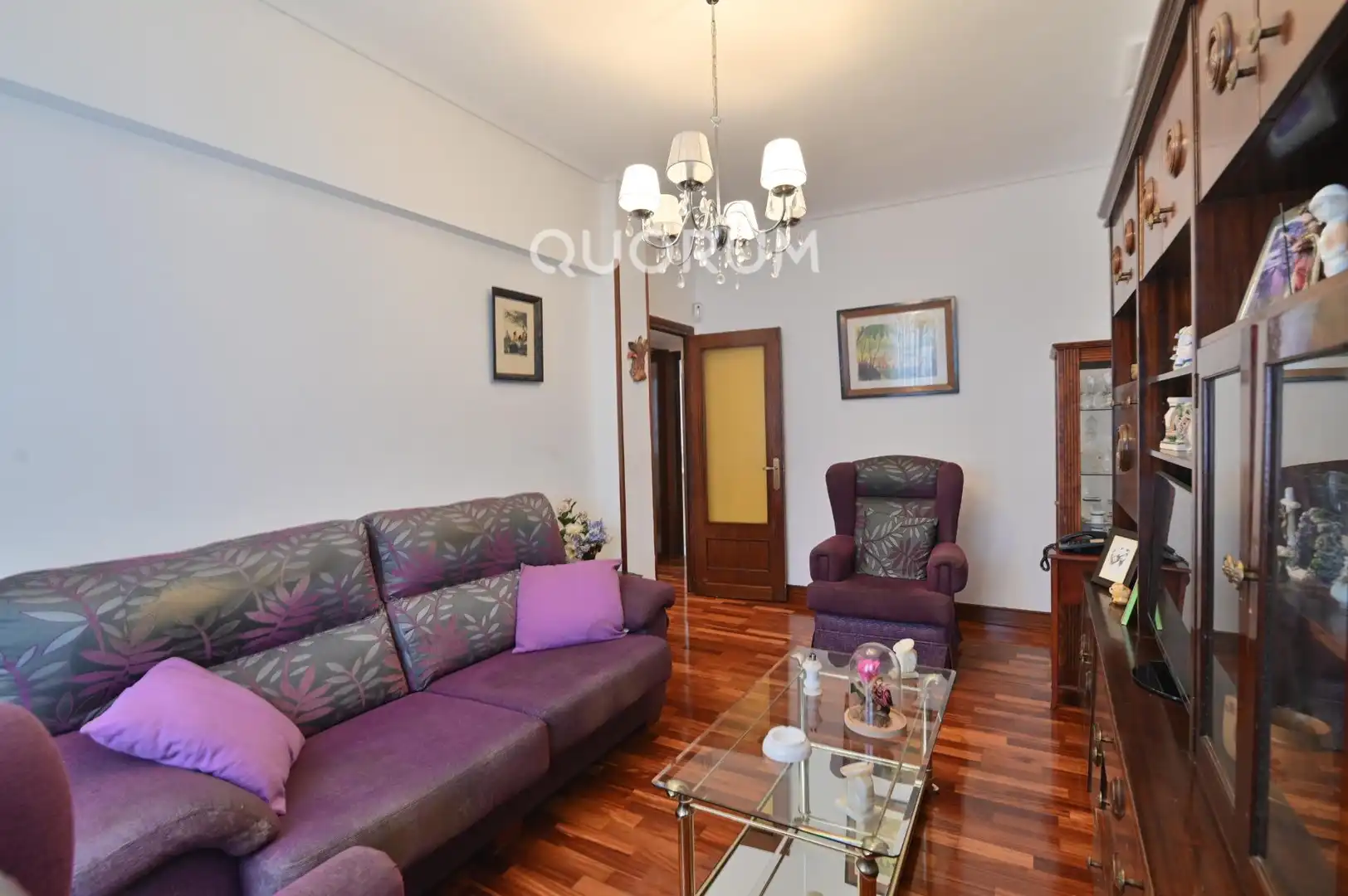 Wohnzimmer von Wohnung zum Verkauf in Getxo  mit Heizung und Möbliert