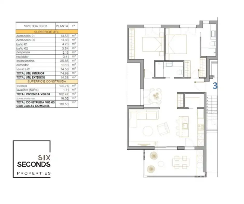 Apartamento en venta en San Pedro del Pinatar ciudad