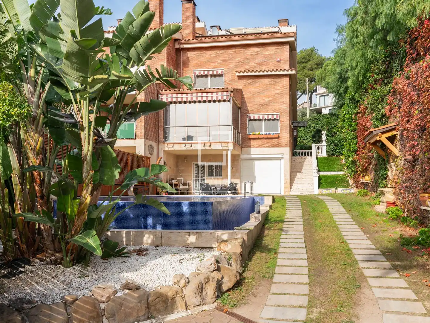Garden of Houses for rent in Castelldefels  with Air Conditioner, Heating and Private garden