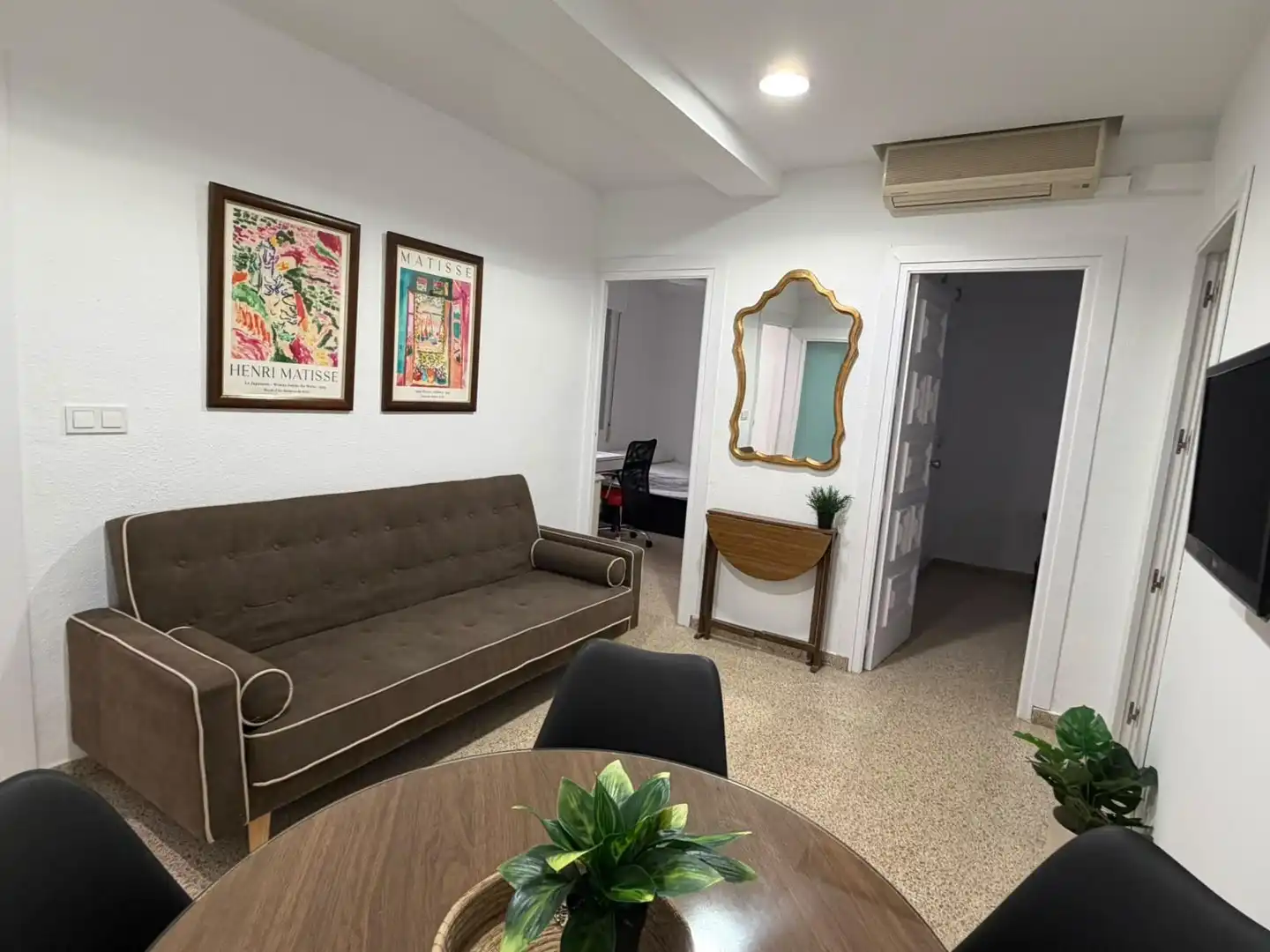 Wohnzimmer von Wohnung zur Miete in Centro
